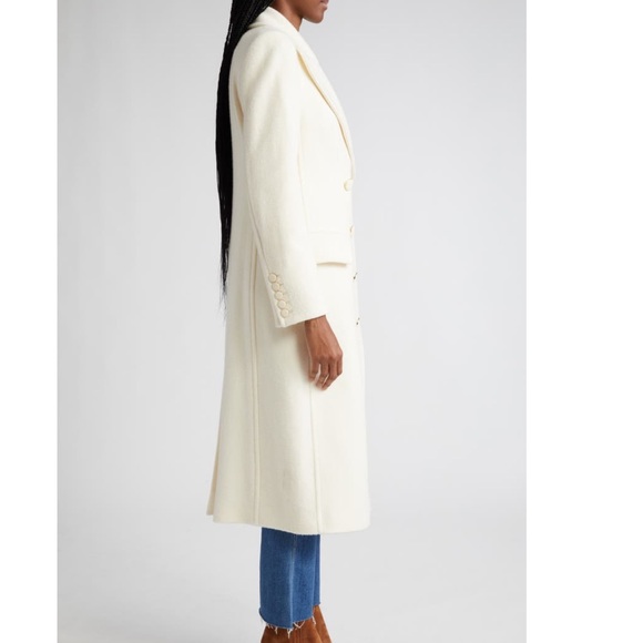 NEW Gorgeous Veronica Beard Nalida Wool Blend Dickey Coat in Ivory - Picture 6 of 13